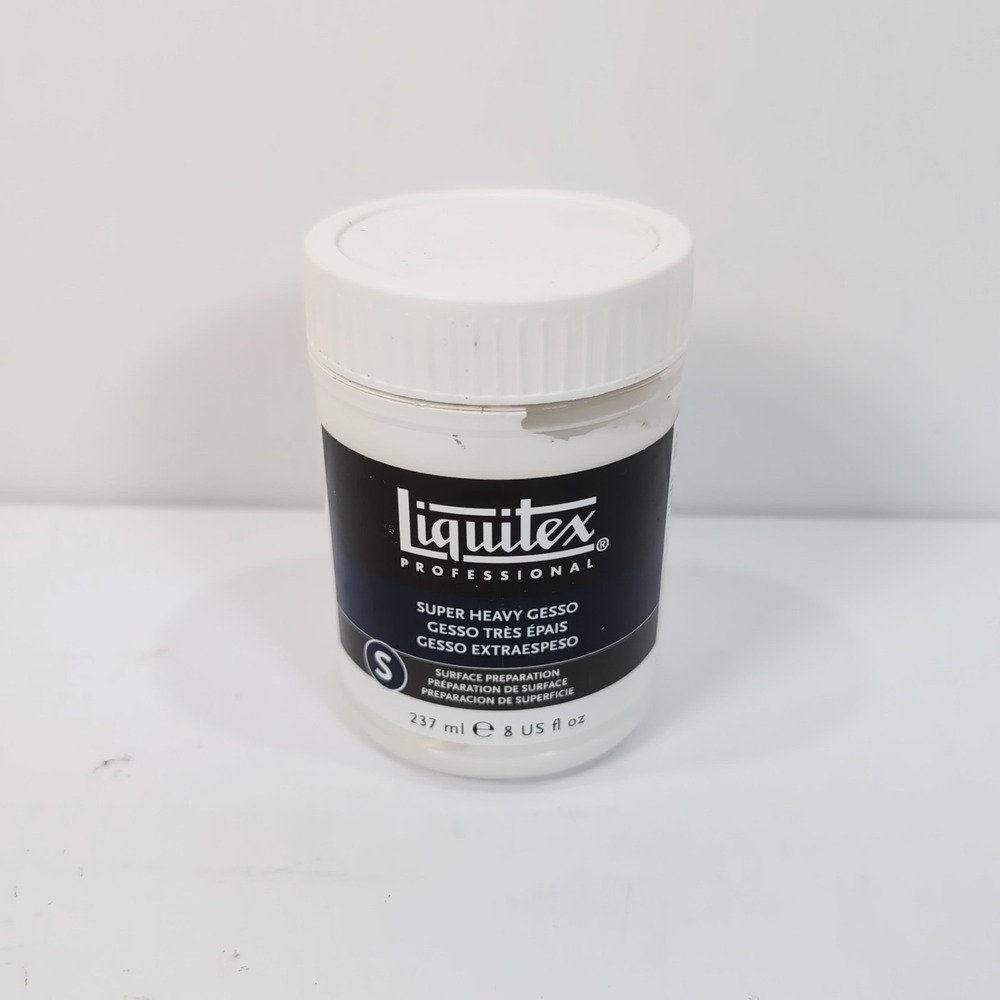 Liquitex Professional Gesso Surface Prep 8 Fl Oz (Pack of 1) Super Heavy
